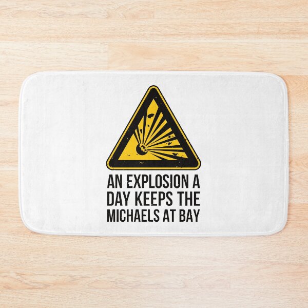 Item preview, Michael Bay - Explosions Meme designed and sold by IncognitoMode.