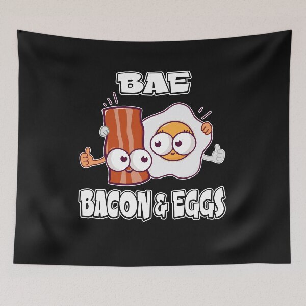 Item preview, Best friends design for couples with bacon and egg designed and sold by sunnym79.