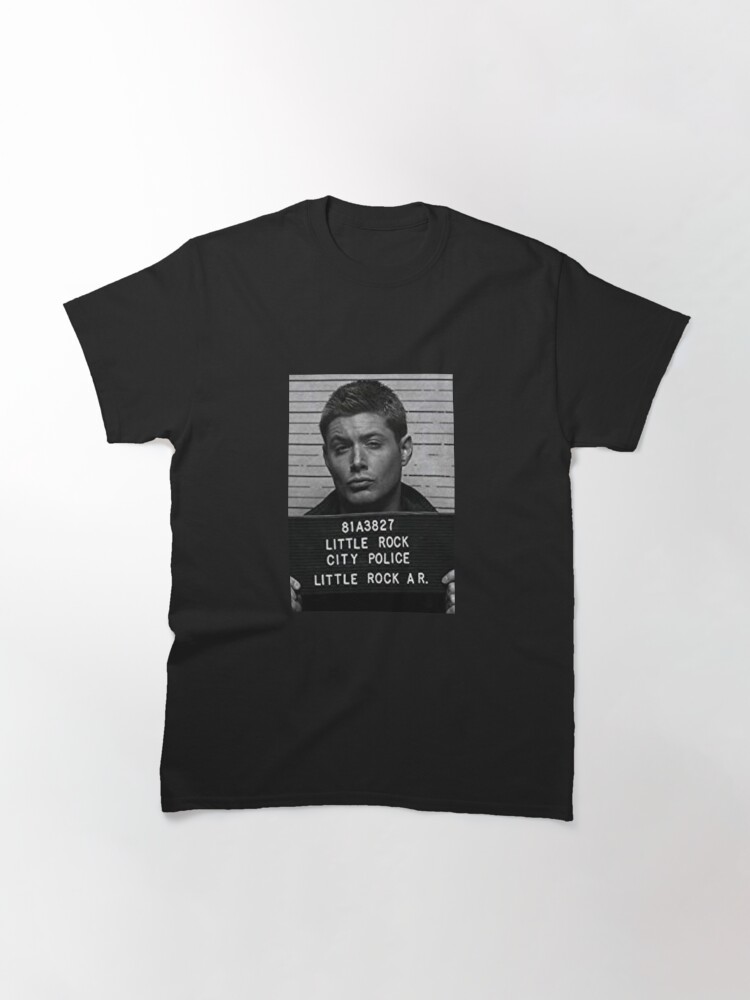 dean mugshot shirt