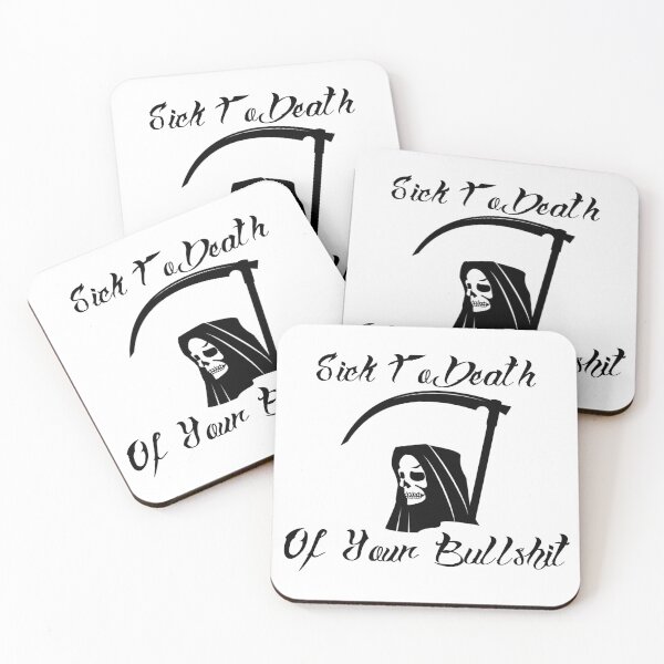 Item preview, Sick To Death designed and sold by stinkportal.