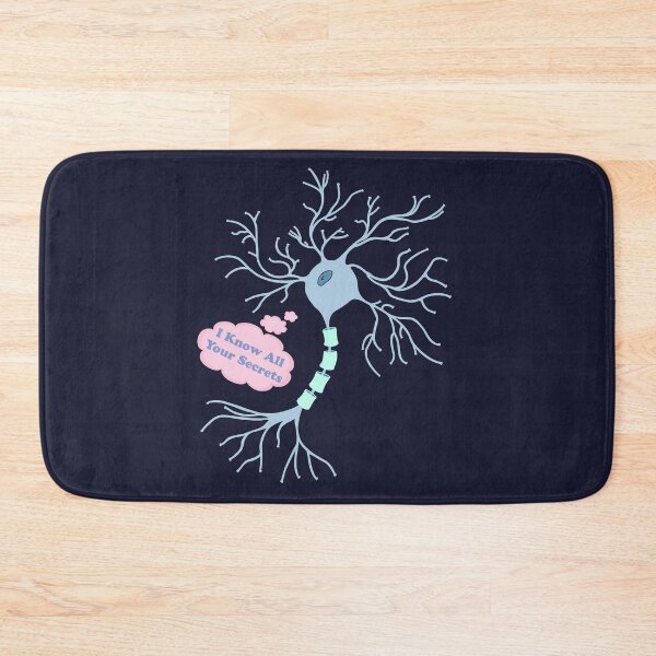 Item preview, Cute Neuron I Know All Your Secrets - Neuroscience designed and sold by BundaBear.
