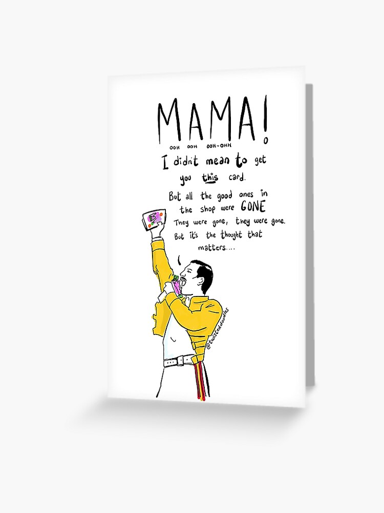 Funny Birthday Card, Card for Mom, Happy Birthday Mom I Didn't Get