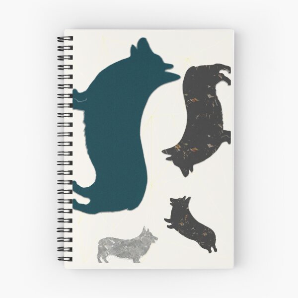 Item preview, : aquacorg : Modern Corgi Silhouettes designed and sold by kmkmonkay.