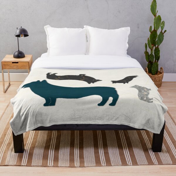 Item preview, : aquacorg : Modern Corgi Silhouettes designed and sold by kmkmonkay.