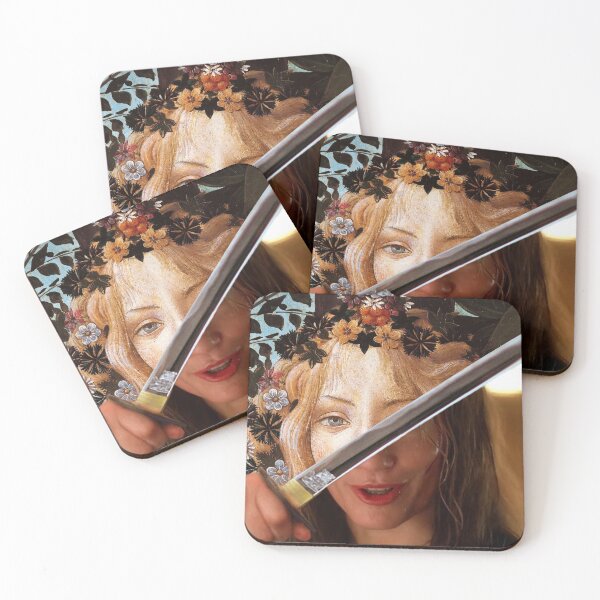 Item preview, Black Mamba from Kill Bill and Botticelli Flora designed and sold by LT Graphic Art.