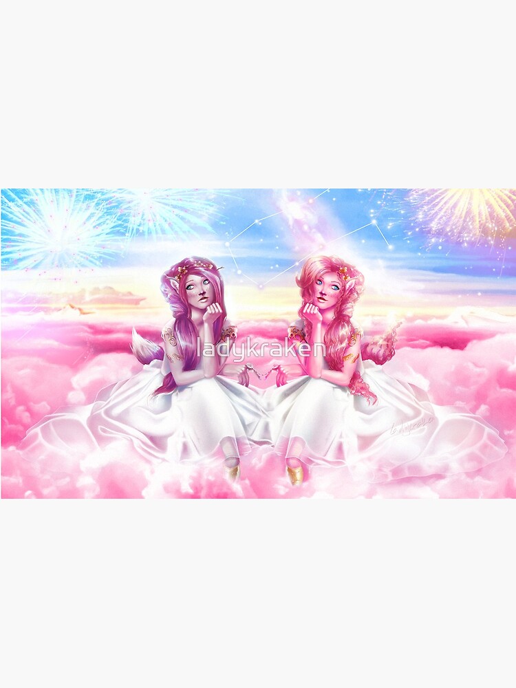 Pinkie Twins of Gemini - 12 Zodiac Ladies by ladykraken