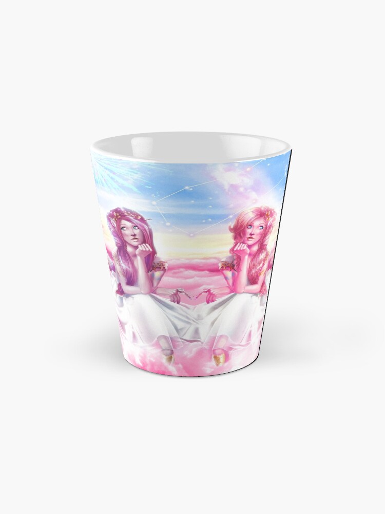 Alternate view of Pinkie Twins of Gemini - 12 Zodiac Ladies Mug