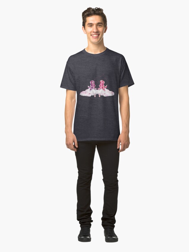 Alternate view of Pinkie Twins of Gemini - 12 Zodiac Ladies Classic T-Shirt