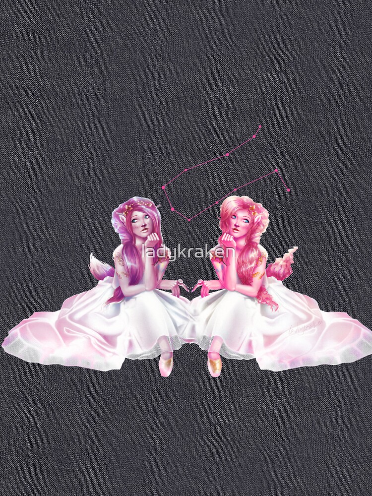 Pinkie Twins of Gemini - 12 Zodiac Ladies by ladykraken