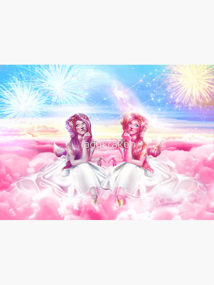 Pinkie Twins of Gemini - 12 Zodiac Ladies by ladykraken