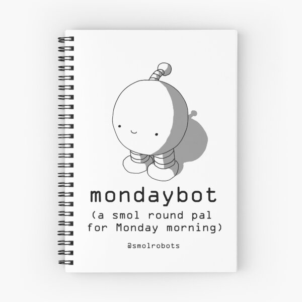 Item preview, Mondaybot - Smol Round Pal designed and sold by smolrobots.