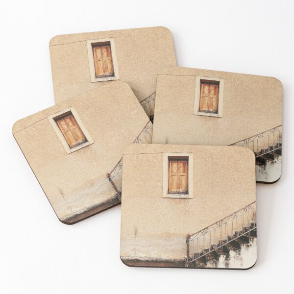 Item preview, Ventana y escaleras deterioradas y cegadas designed and sold by Annemie Hiele.