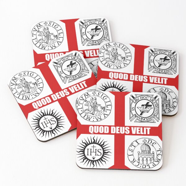 Item preview, Coat Of Arms; Templar; designed and sold by StickerApe.