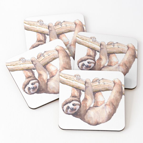 Item preview, Sloth designed and sold by DoraKorenyPaintings.