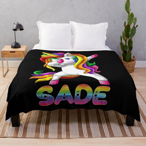 Item preview, Sade Name Rainbow Text -  Sade Dabbing Unicorn Gift For Sade designed and sold by MariaLeona.