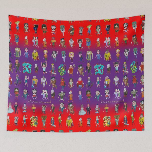 Item preview, People from the neighborhood 1 designed and sold by Diego Manuel Rodriguez.