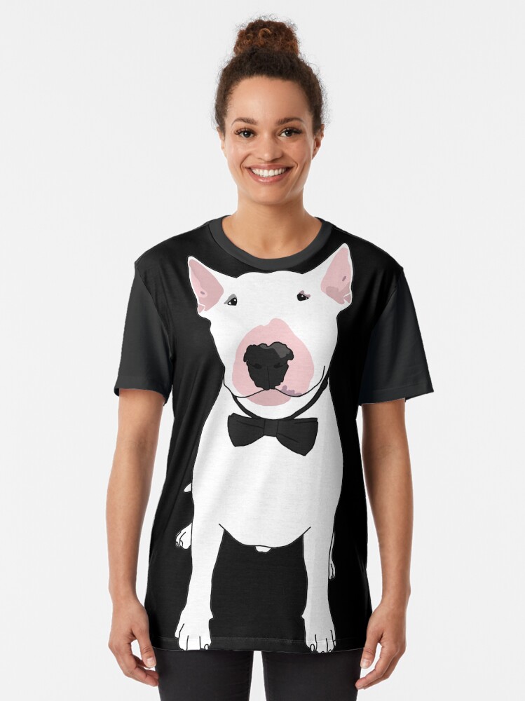 Alternate view of Anything Else Is Just A Dog Bowtie Bully Graphic T-Shirt