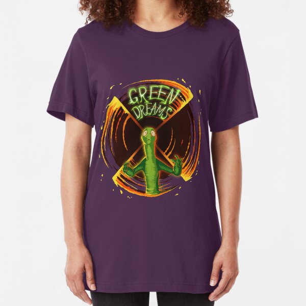 Green Dreams Slim Fit T-Shirt