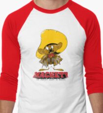 MACHETY - the fastest Blade in Mexico Men's Baseball ¾ T-Shirt