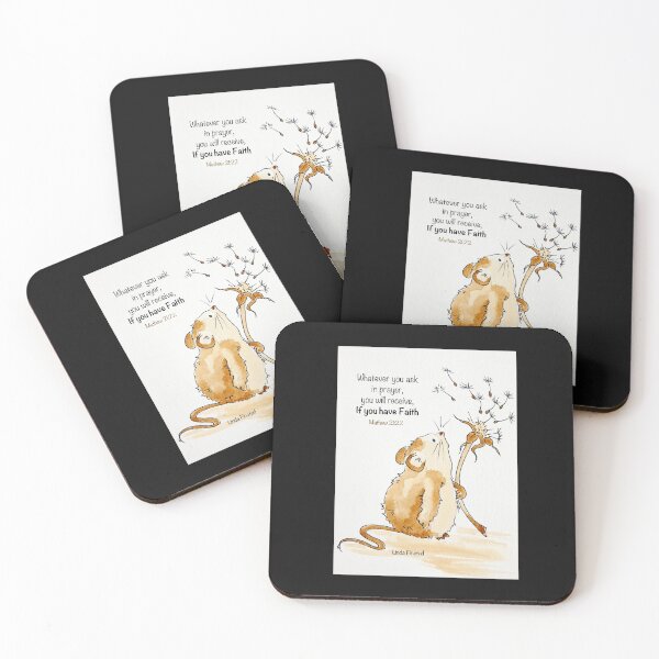 Item preview, Coffee Time with God - Mouse prayer designed and sold by Linda Finstad.