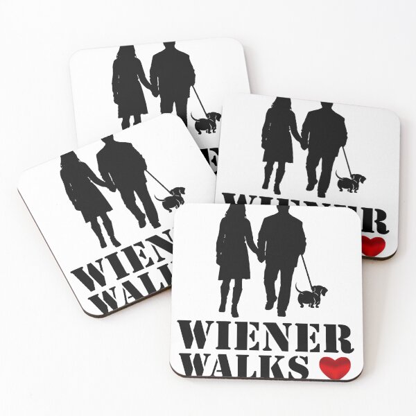 Item preview, Wiener Walks with Heart designed and sold by StubbornWiener.