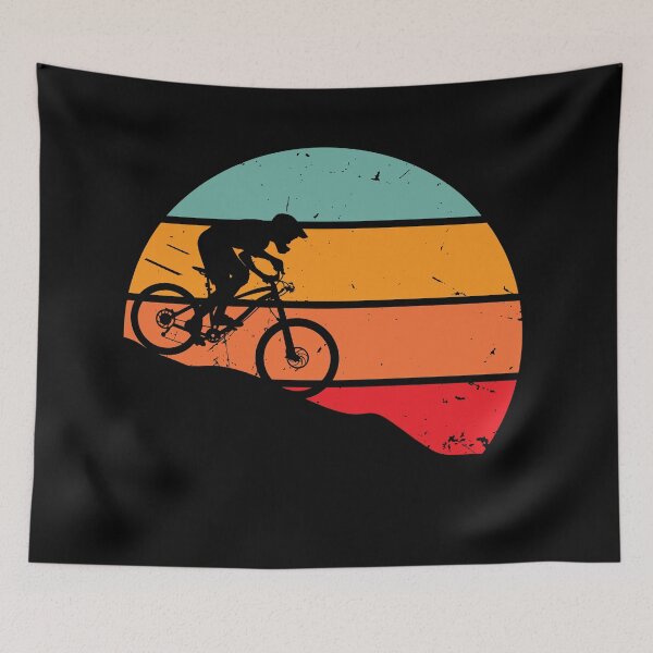 Artikelvorschau, Retro Downhill-Mountainbiken entworfen und verkauft von Gerald Waters.