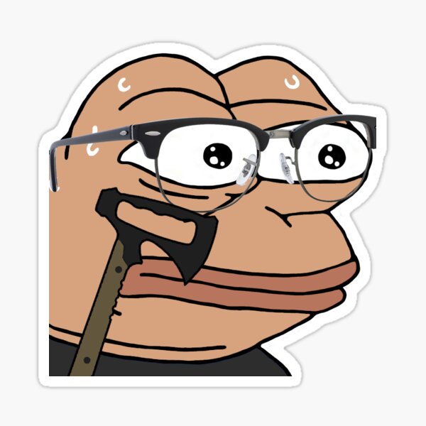 MonkaSHatchling Sticker