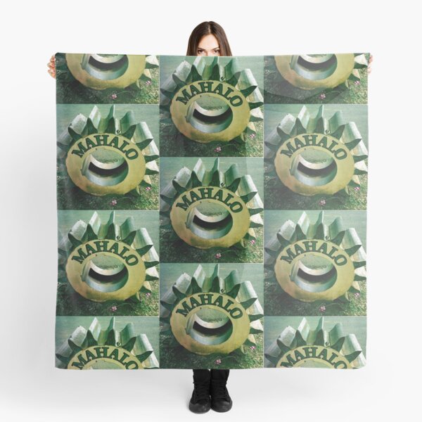 Mahalo Hawaiian Tire Scarf