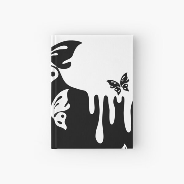 Tiere Natur - Spritzer Tattoos mit Schmetterlingen 1 Notizbuch