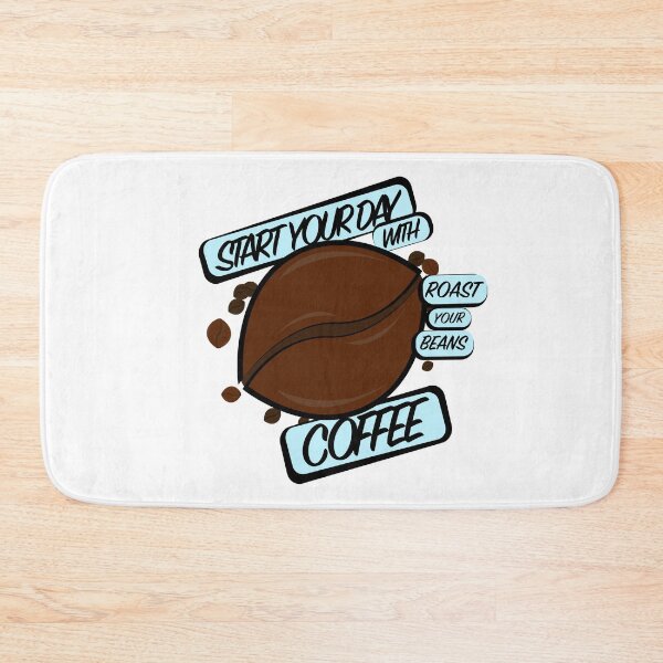 Item preview, Start Your Day with Coffee / Roast Your Beans / Coffee Bean designed and sold by corrochdesigns.
