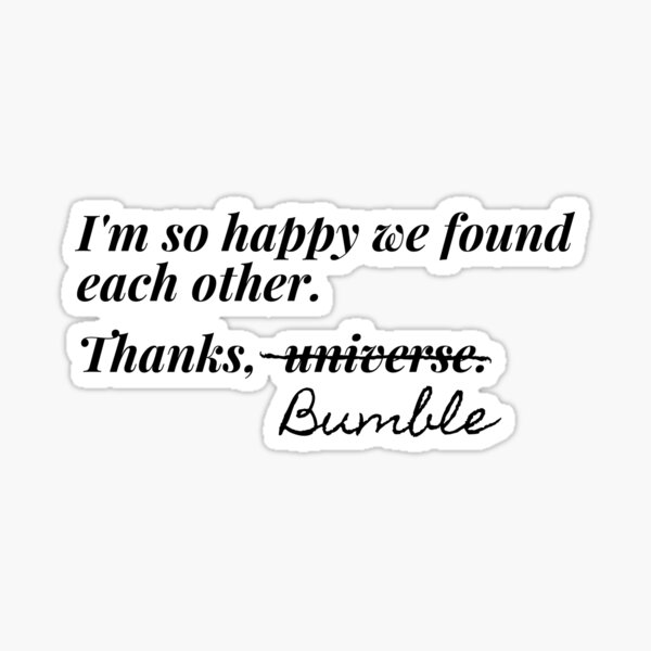 Item preview, Thanks, Bumble designed and sold by wildteddy.