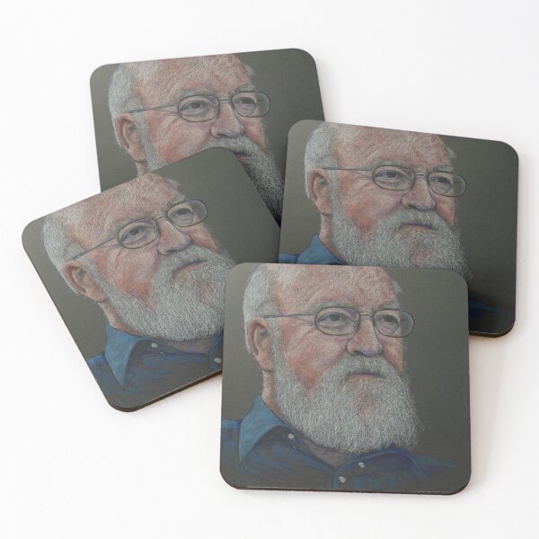 Item preview, Daniel Dennett pastel portrait designed and sold by 1983Arthouse.