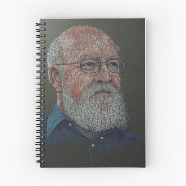 Item preview, Daniel Dennett pastel portrait designed and sold by 1983Arthouse.
