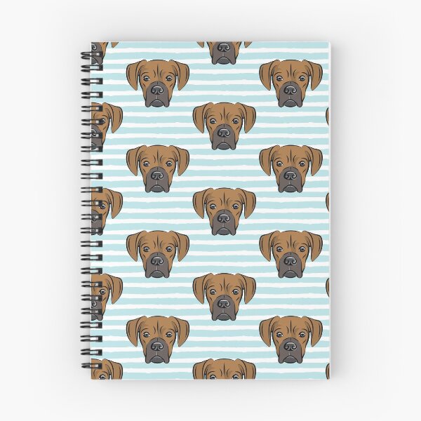 Item preview, Boxer - boxer dog breed - fawn (blue stripes) designed and sold by littlearrow.