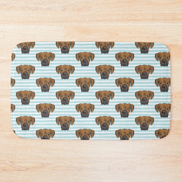 Item preview, Boxer - boxer dog breed - fawn (blue stripes) designed and sold by littlearrow.
