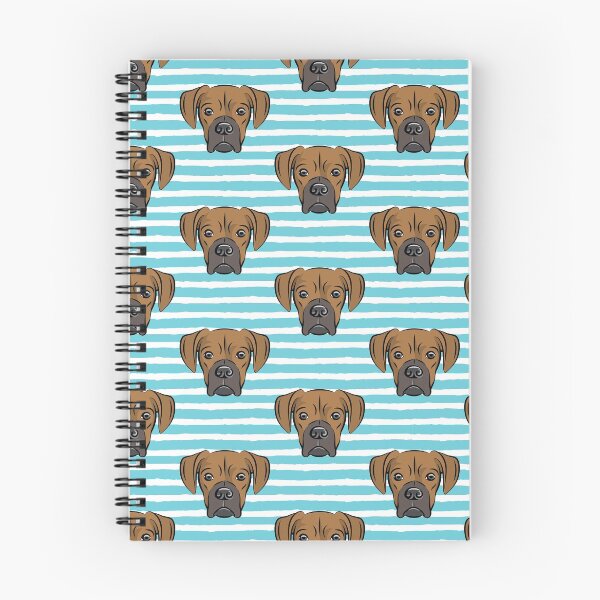 Item preview, Boxer - boxer dog breed - fawn (blue stripes) designed and sold by littlearrow.