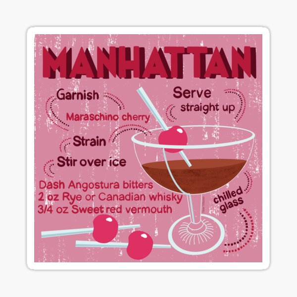 Manhattan Sticker