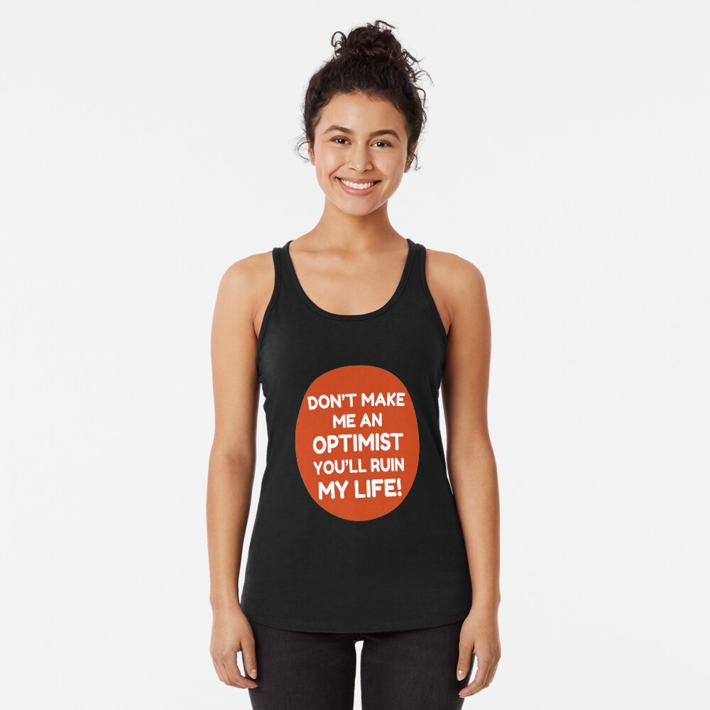 Vista previa del artículo con la obra «Camiseta con espalda nadadora», diseñado y vendido por happygiftideas.