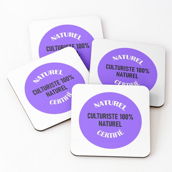 Item preview, 100% NATURAL CULTURIST - PURPLE designed and sold by trainingclothes.