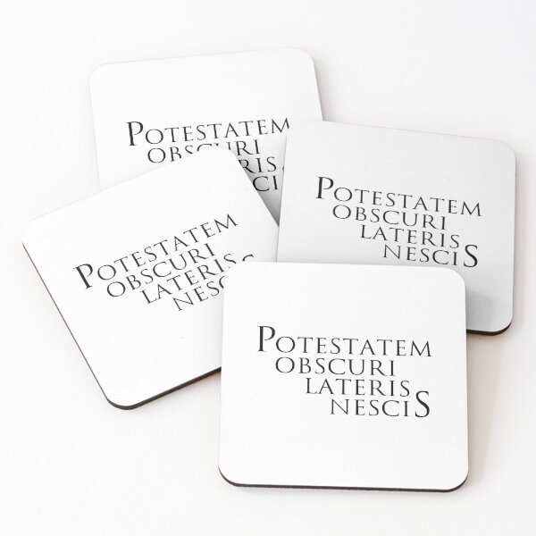 Item preview, You don't know the power of the dark side, phrase in Latin designed and sold by Espirius.