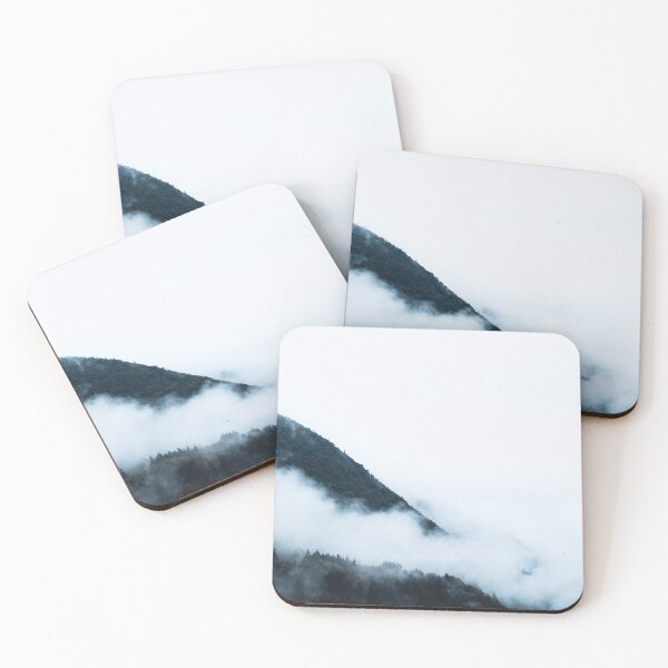 Item preview, Foggy mountains designed and sold by Labelpoc.