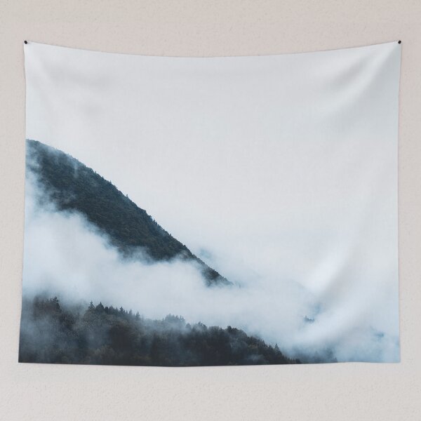 Item preview, Foggy mountains designed and sold by Labelpoc.
