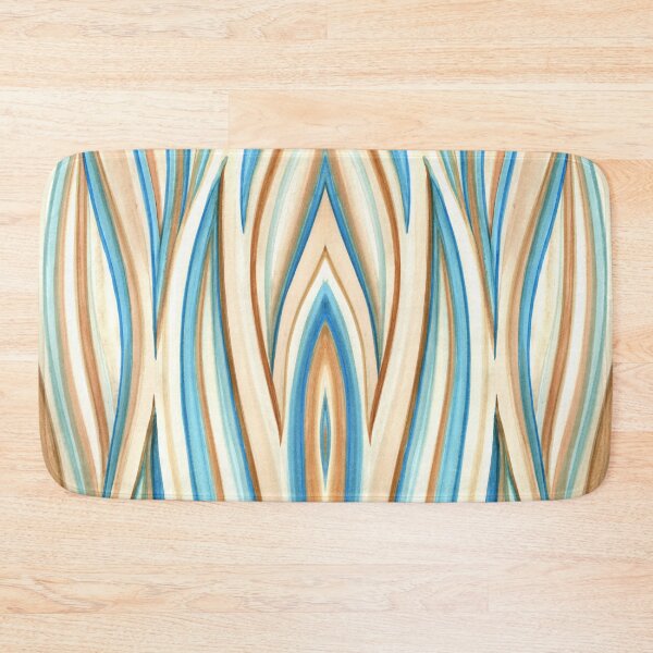 Item preview, Sandy Waves Enlarged Mirrored designed and sold by NadineLeemeijer.
