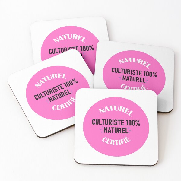 Item preview, 100% NATURAL CULTURIST - PINK designed and sold by trainingclothes.