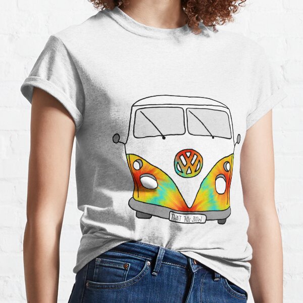 tie dye volkswagen shirt