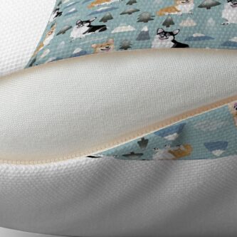 Alternate view of My Corgi World - Majesty Pembroke - Cute welsh cardigan big adventure Throw Pillow