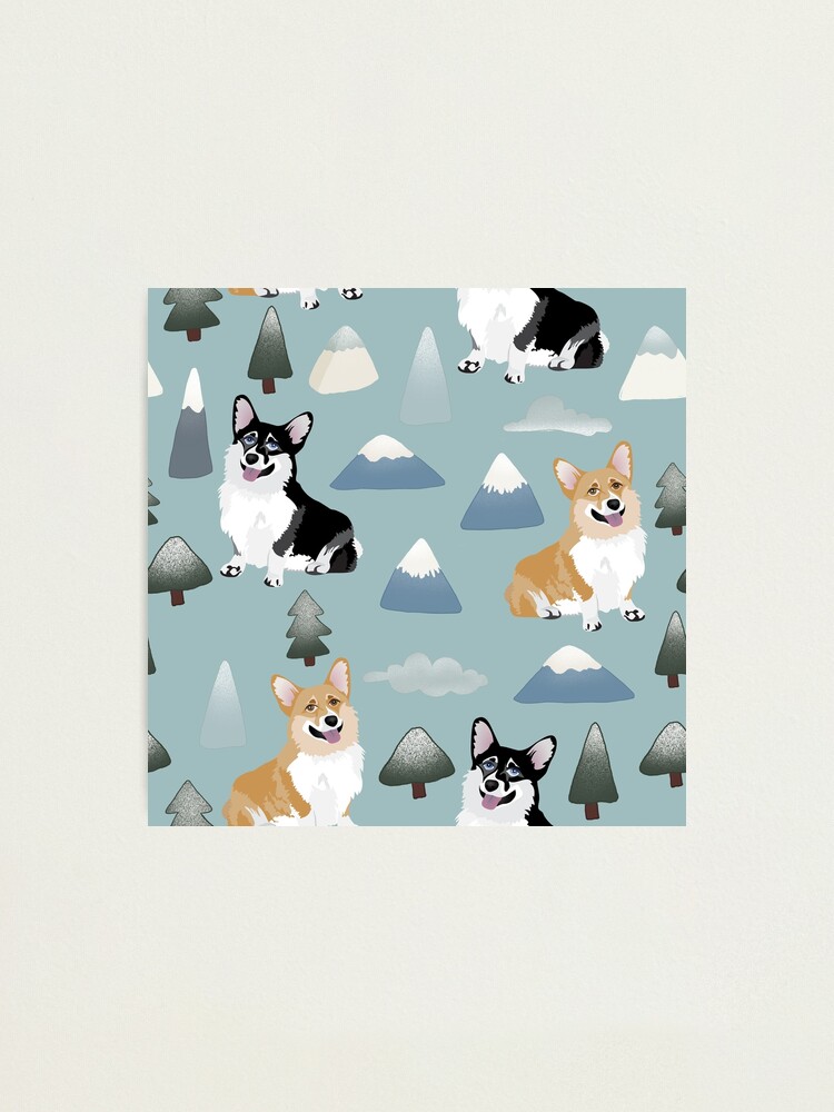 Alternate view of My Corgi World - Majesty Pembroke - Cute welsh cardigan big adventure Photographic Print