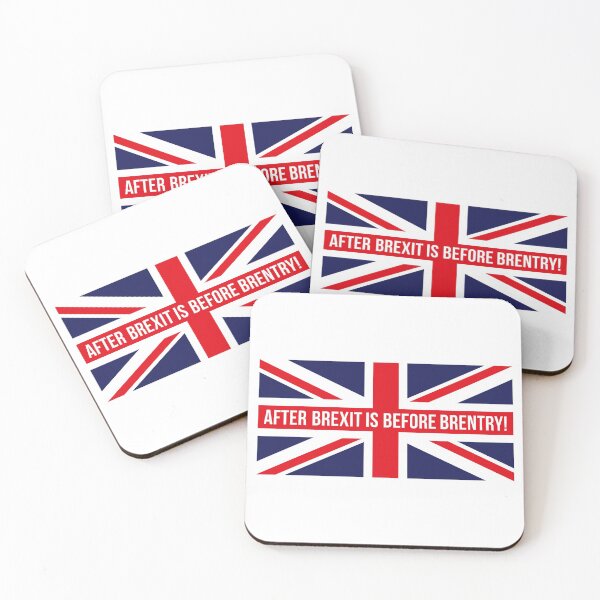Item preview, After Brexit Is Before Brentry! (Great Britain / Union Jack) designed and sold by MrFaulbaum.