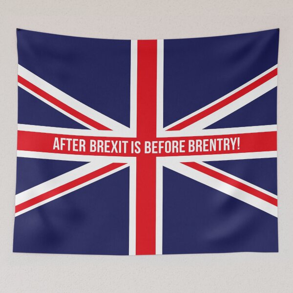 Item preview, After Brexit Is Before Brentry! (Great Britain / Union Jack) designed and sold by MrFaulbaum.