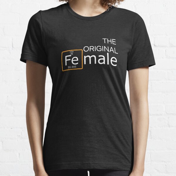 Top Fun Female Iron Man Gift Design Essential T-Shirt
